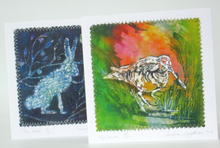 Load image into Gallery viewer, Hand Made Card The Moonlight Hare