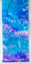 Load image into Gallery viewer, Silk Satin Scarf Celtic Blue Pink Haze