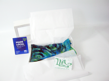 Load image into Gallery viewer, Silk Satin Scarf Celtic Midnight Emerald