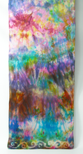 Load image into Gallery viewer, Silk Satin Scarf Celtic Rustic Carnival