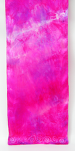 Load image into Gallery viewer, Silk Satin Shawl Celtic Pink festival