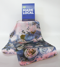 Load image into Gallery viewer, Silk Satin Grey Pink Children of Lir