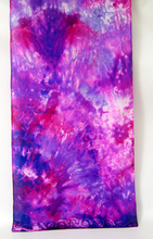 Load image into Gallery viewer, Silk Scarf Celtic Purple Galaxy