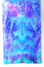 Load image into Gallery viewer, silk_scarf_hand_dyed_in_aqua_blue_and_purple_perfect_for_big_birthday_gifts_retirement_gifts_or_anniversary_gifts