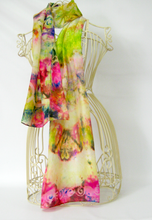 Load image into Gallery viewer, Silk Scarf Celtic Summer Blossom