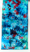 Load image into Gallery viewer, Silk Scarf Celtic Green Christmas Forrest