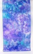 Load image into Gallery viewer, Silk Scarf Celtic Lilac Aqua