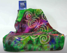 Load image into Gallery viewer, Silk Scarf Celtic Plum Garden