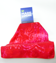 Load image into Gallery viewer, Silk Scarf Celtic Scarlet Surprise