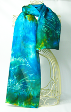 Load image into Gallery viewer, This_silk_scarf_is_very_versatile_wear_as_a_scarf_to_add-pops_of_colour_to_winter_coats_jackets_and_can_be_worn_as_an_accessory_to_evening_wear_make_a_fashion_statement