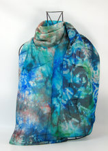 Load image into Gallery viewer, Silk Scarf Light Weight Celtic Earth Ocean