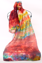 Load image into Gallery viewer, A Silk Scarf Light Weight Autumnal Curlew