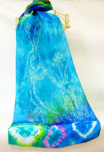 Load image into Gallery viewer, A Silk Scarf Light Weight The Turquoise Hare