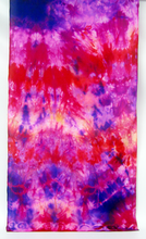 Load image into Gallery viewer, Silk Scarf Hand Painted Pink Red Celtic