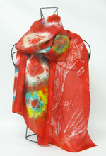 Load image into Gallery viewer, A Silk Scarf The Jumping Fox