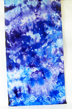 Load image into Gallery viewer, Silk Scarf The Lilac Blue Celtic