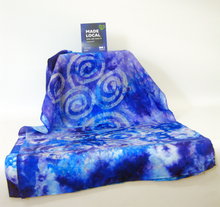 Load image into Gallery viewer, Silk Scarf The Lilac Blue Celtic