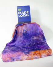 Load image into Gallery viewer, Silk Scarf The Lilac Curlew