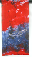 Load image into Gallery viewer, A Silk Scarf The Scarlet Swallow