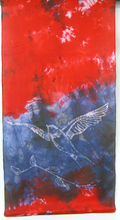 Load image into Gallery viewer, A Silk Scarf The Scarlet Swallow