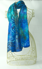Load image into Gallery viewer, Hand_painted_in_Ireland_by_Louise_Loughman_in_Swallow_Studios_Annyalla_an_original_piece_of_wearable_art
