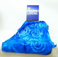 Load image into Gallery viewer, Silk Scarf Celtic Blue Skies