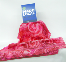Load image into Gallery viewer, A Large Silk Shawl Celtic Rose Garden