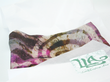 Load image into Gallery viewer, Large Silk Shawl Celtic Pale Pinks and Olive
