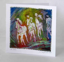 Load image into Gallery viewer, Hand Made Card The Race is On