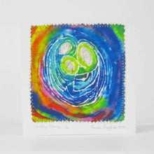 Load image into Gallery viewer, Hand made Card The Holy Family Rainbow