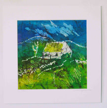 Load image into Gallery viewer, Silk Painting The Green Cottage