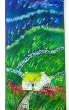 Load image into Gallery viewer, Silk Wall Hanging The Cottage Path