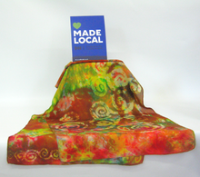 Load image into Gallery viewer, Silk Scarf Celtic Earth Orchard
