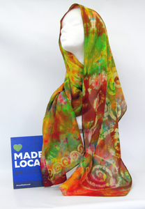 Silk Scarf Celtic Earth Orchard