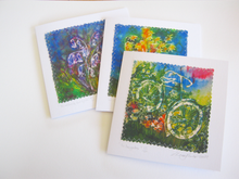 Load image into Gallery viewer, Hand made Cards Order of Three for Angela
