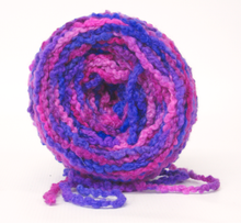 Load image into Gallery viewer, Hand dyed chunky wool Lilac Violet Pinks
