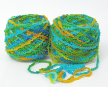 Load image into Gallery viewer, Hand dyed chunky wool Green Sea Earth
