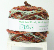 Load image into Gallery viewer, Hand Dyed Chunky Wool Mint Choc
