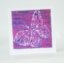 Load image into Gallery viewer, Hand Made Card The Butterfly
