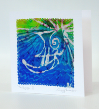 Load image into Gallery viewer, Hand made Card The Blue Voyage
