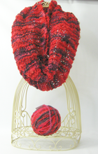 Load image into Gallery viewer, Hand dyed chunky wool Coral Salmon
