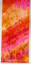 Load image into Gallery viewer, Silk Satin Scarf Celtic Autumnal Rose
