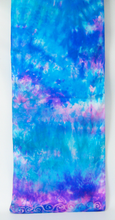 Load image into Gallery viewer, Silk Satin Scarf Celtic Blue Pink Haze

