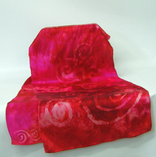 Load image into Gallery viewer, Hand_painted _silk_satin_scarf_a_luxury_gift_idea
