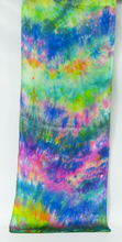Load image into Gallery viewer, Silk Satin Scarf Celtic Green Rainbow
