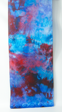 Load image into Gallery viewer, Silk Satin Scarf Celtic Lilac Turquoise Magenta
