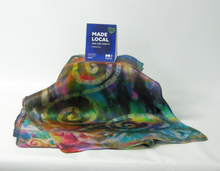 Load image into Gallery viewer, Silk Satin Scarf Celtic Rustic Carnival
