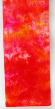 Load image into Gallery viewer, Silk Satin Scarf Celtic Scarlet Flame
