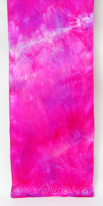 Silk Satin Shawl Celtic Pink festival