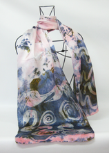 Load image into Gallery viewer, Silk Satin Grey Pink Children of Lir
